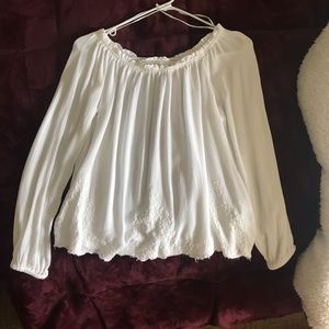 Flowy off the shoulder blouse